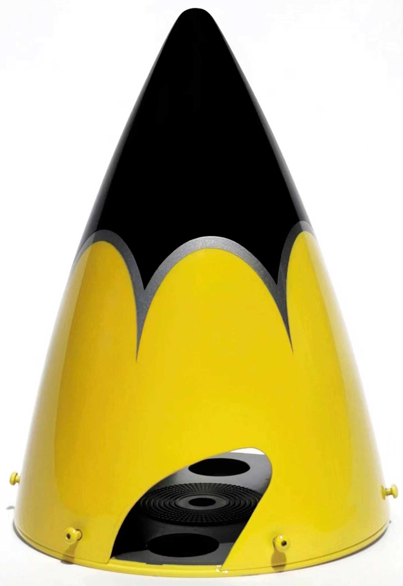 Extremeflight-RC Spinner Carbon zu Muscle Bipe 85" gelb