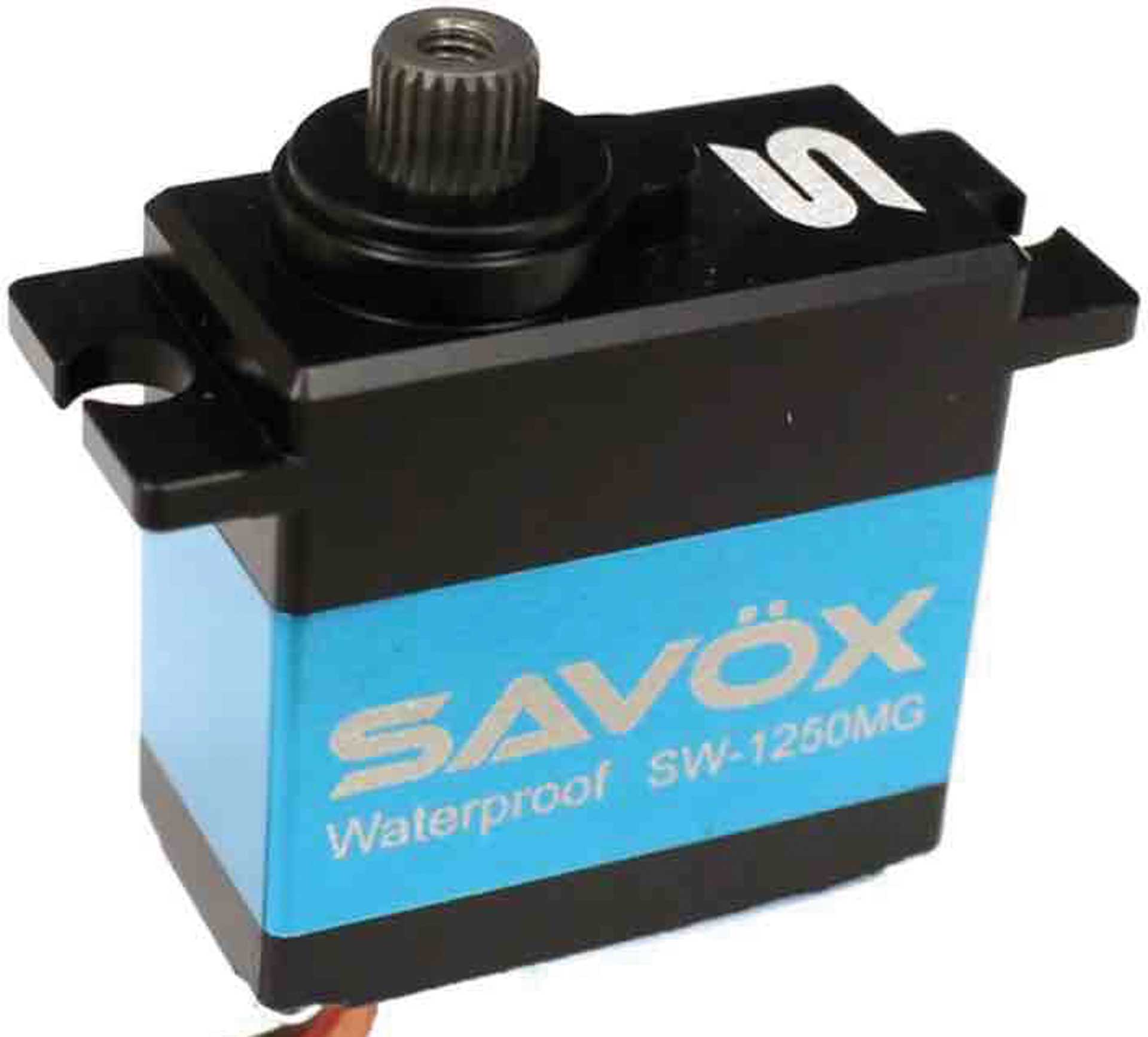 SAVÖX SW-1250MG (6V/8KG/0,1s) Midi Size Digital Servo Wasserdicht