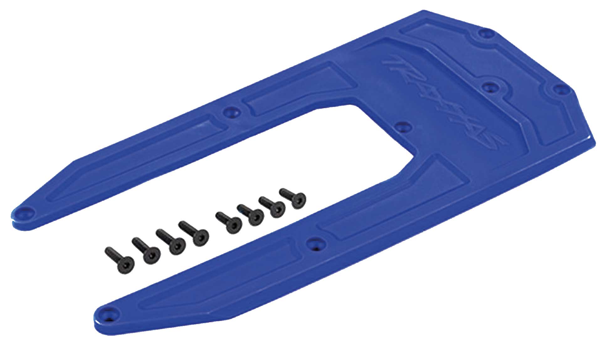 TRAXXAS SKID-PLATE CHASSIS BLUE (FOR SLEDGE)