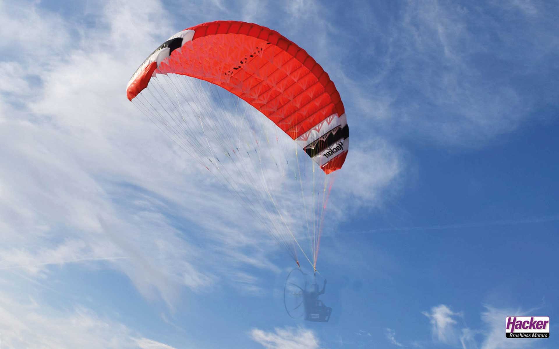PARA-RC Paraglider "Cloud 1.5" red