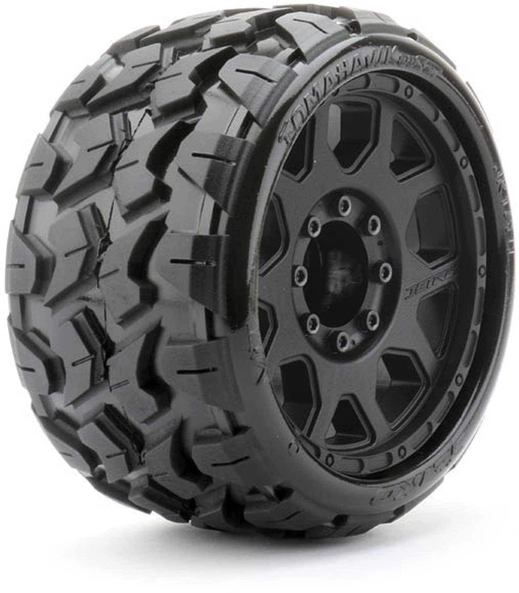 JETKO Extreme Tyre for Maxx Low Profile Tomahawk Belted on 3.8" Black Rim