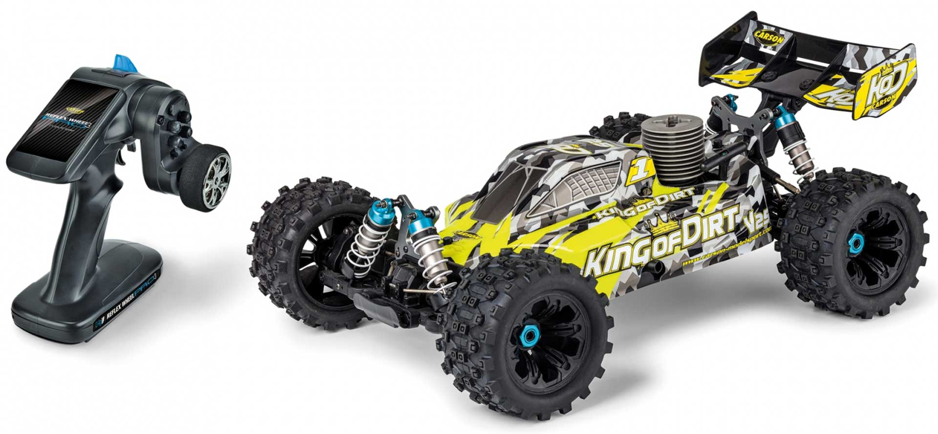 CARSON King of Dirt Buggy V25 GP RTR 1:8