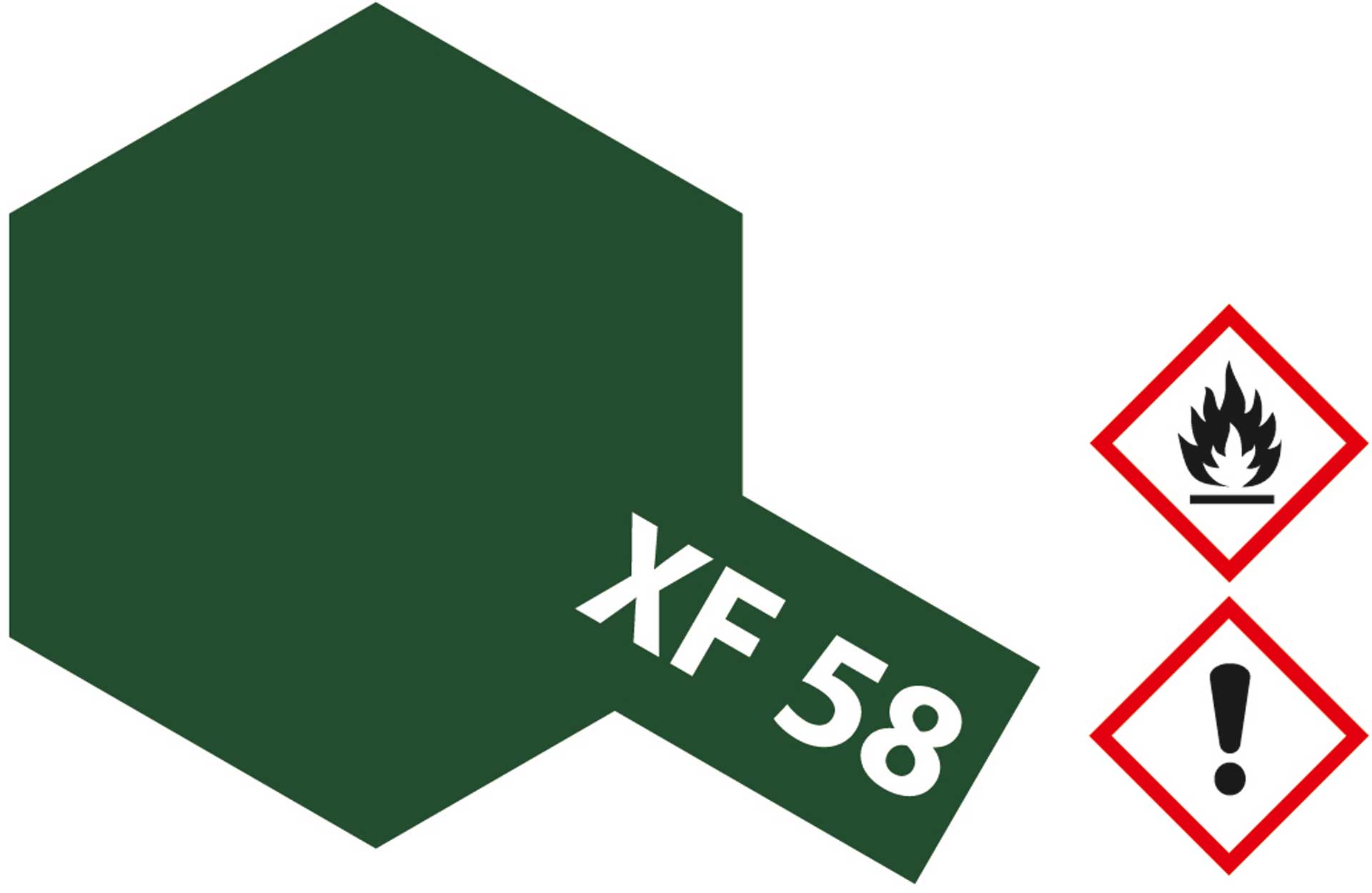TAMIYA XF-58 Vert olive mat 23ml
