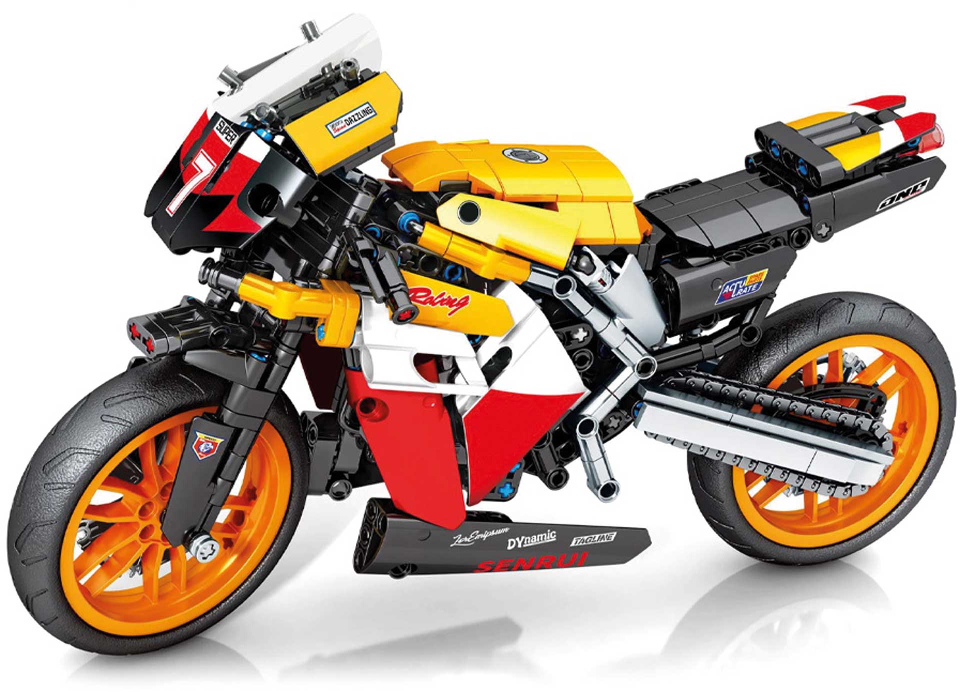 Sembo Block Motorcycle (701 parts)