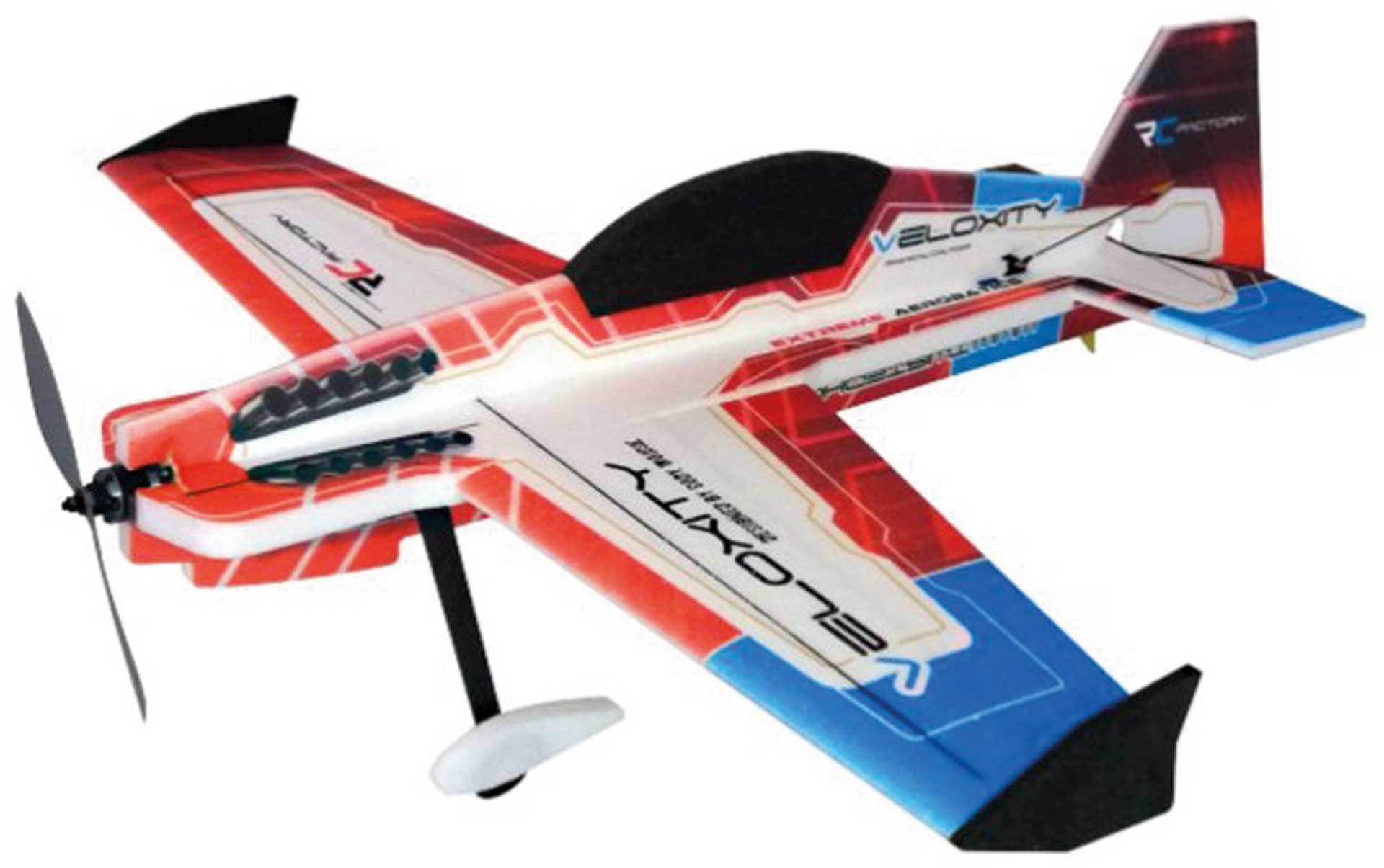 RC-Factory Veloxity rouge / 1070 mm RC-Factory