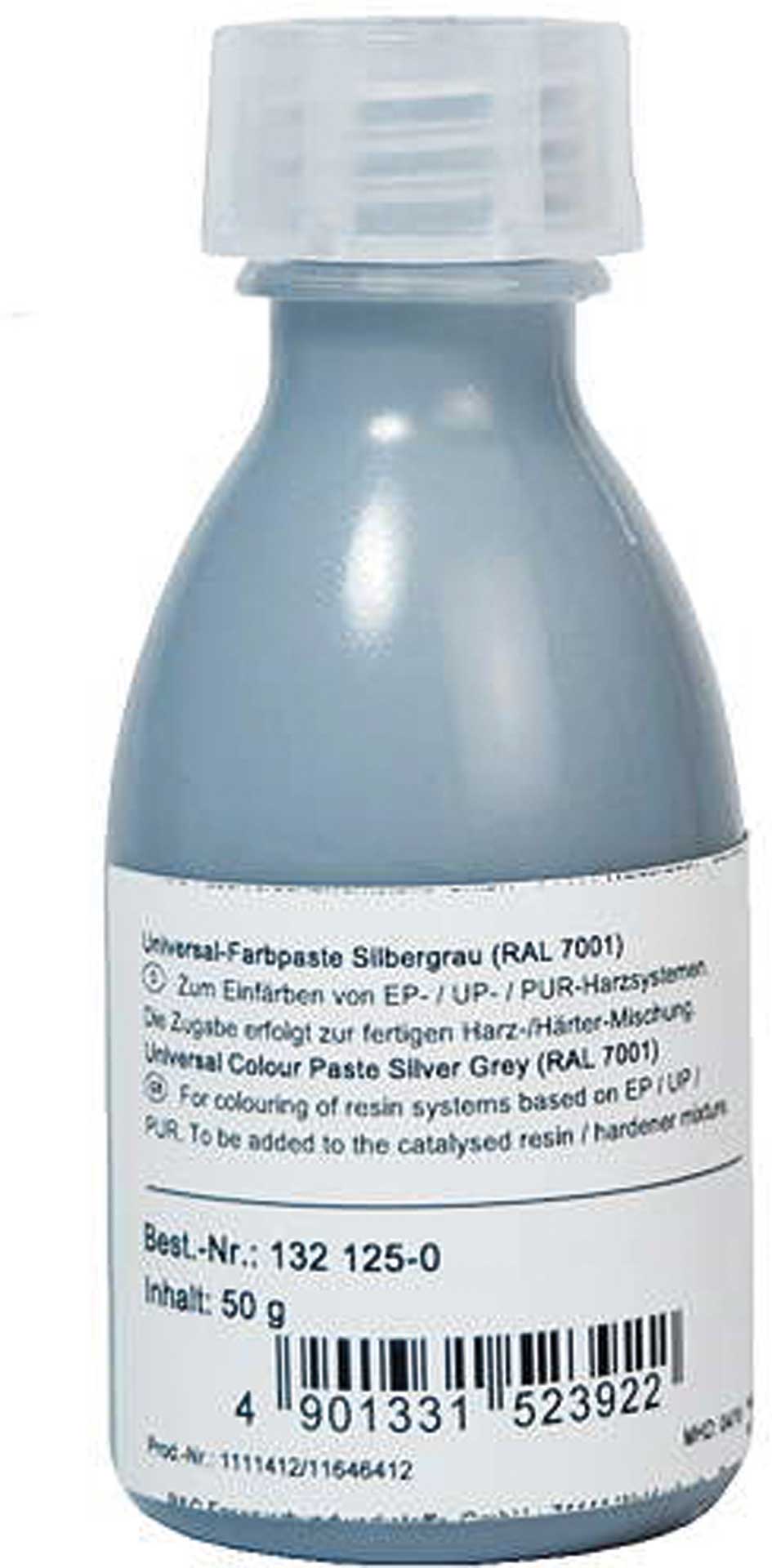 R&G Universal-Farbpaste silbergrau (RAL 7001) Flasche/ 50 g