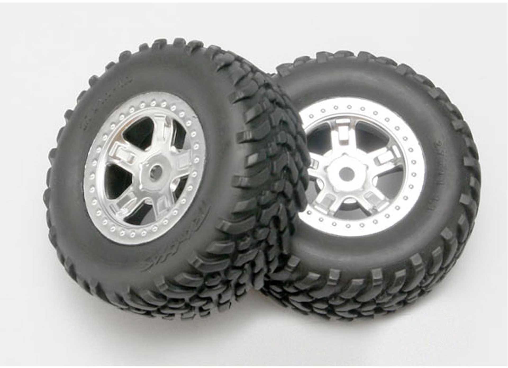TRAXXAS ROUES MONTEES COLLEES SCT (2)