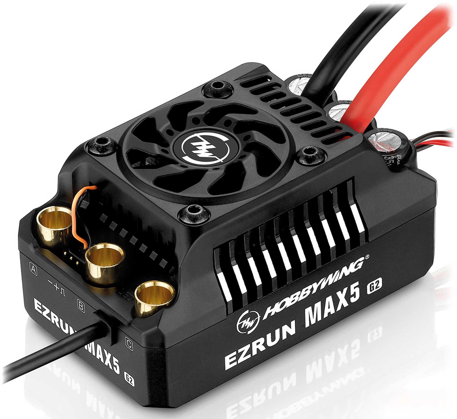 HOBBYWING Ezrun MAX5 HV G2 controller Sensorless 250 Amp, 6-12s LiPo, BEC