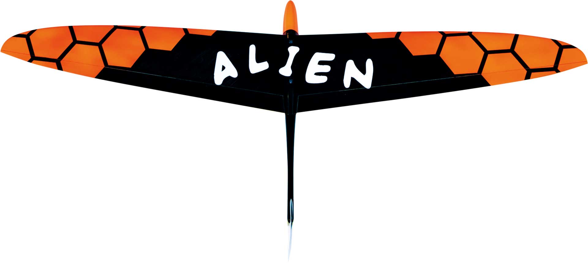 OA-Composites ALIEN DLG Slope Soarer 1,2m orange Ailes volantes