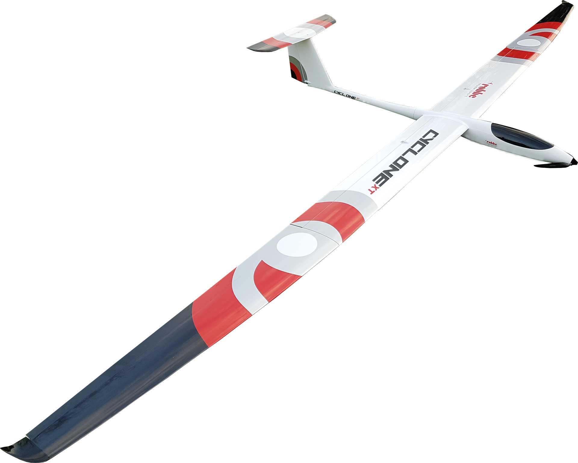 Robbe Modellsport Cyclone XT 6,2m PNP w. GRP FUSELAGE 4-piece wing with abachi planking