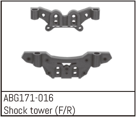 ABSIMA Shock tower F/R 1/14 Serie