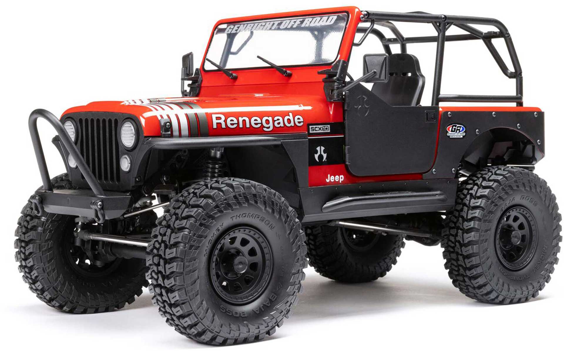 AXIAL SCX10 III Jeep CJ-7 Rot 1/10 4WD Brushed RTR