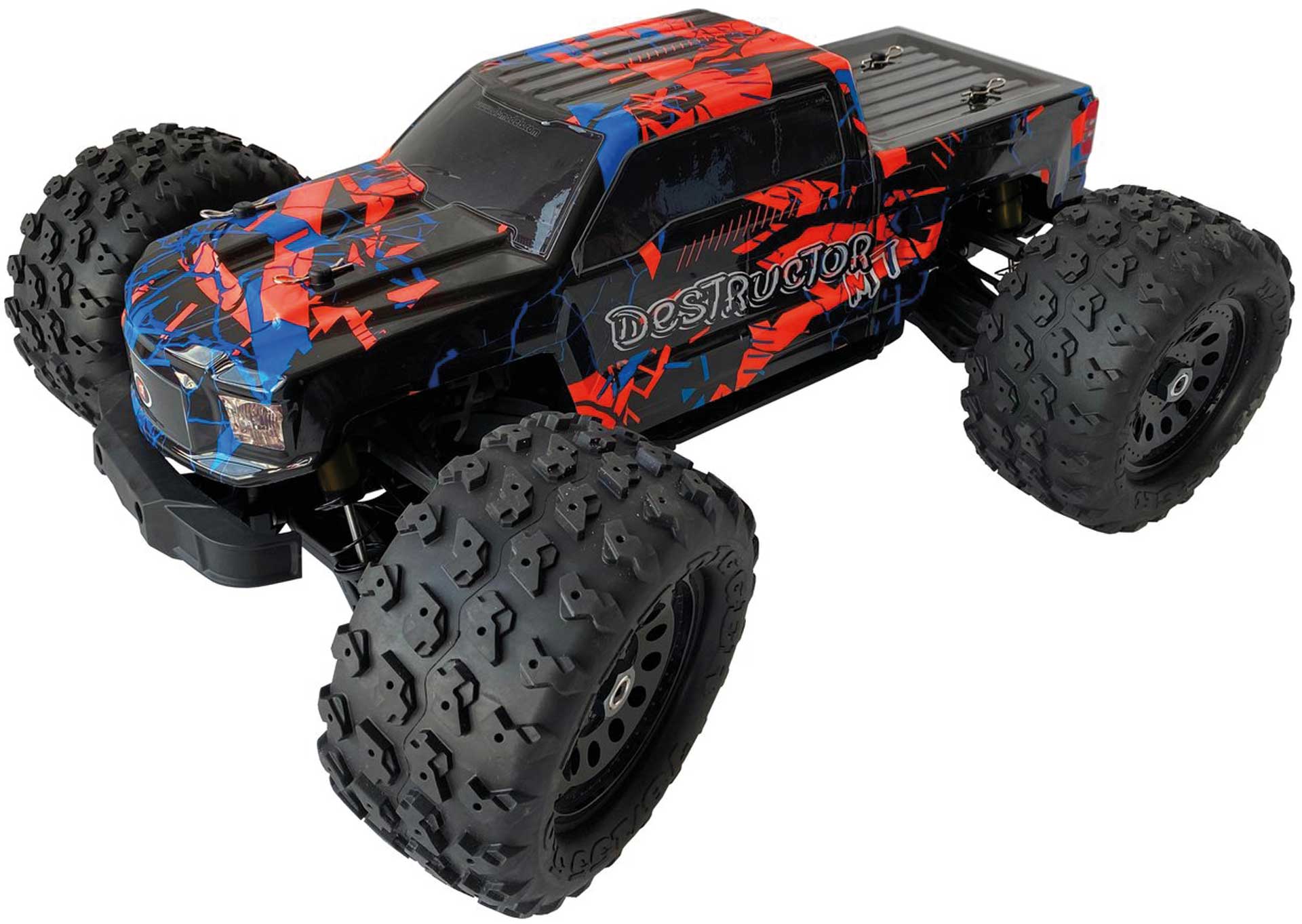 DRIVE & FLY MODELS Destructor MT 1/8 Truck Brushless RTR 4WD EP