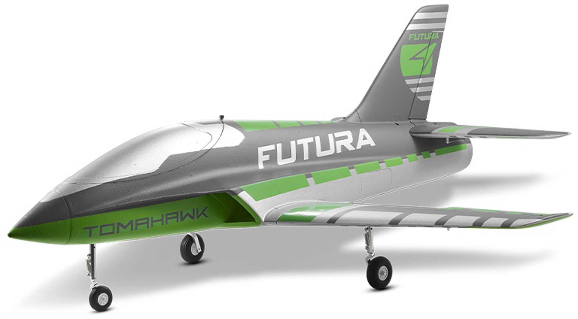 FMS Futura Jet EDF 64 PNP green - 90 cm