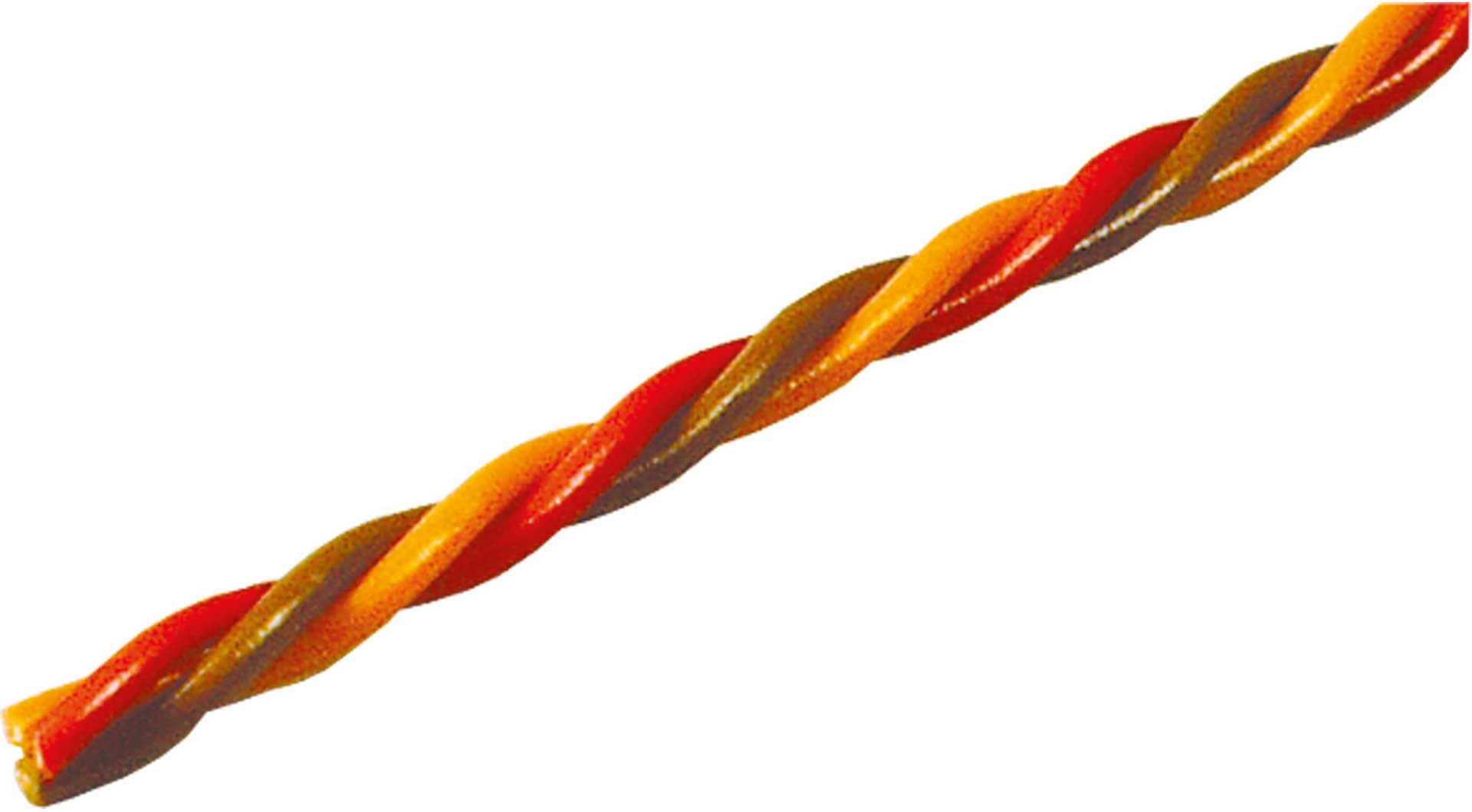 Robbe Modellsport Servo cable GRAUPNER/JR/UNI twisted 0.13mm² (26AWG) 100 Meters
