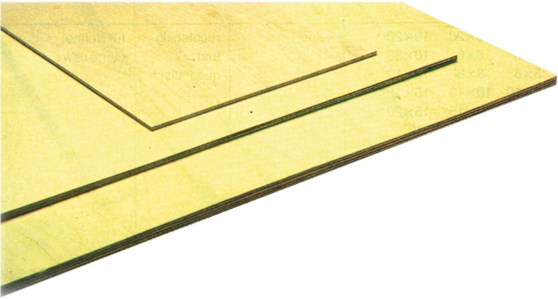 MODELLBAU LINDINGER poplar plywood 5x300x1200mm