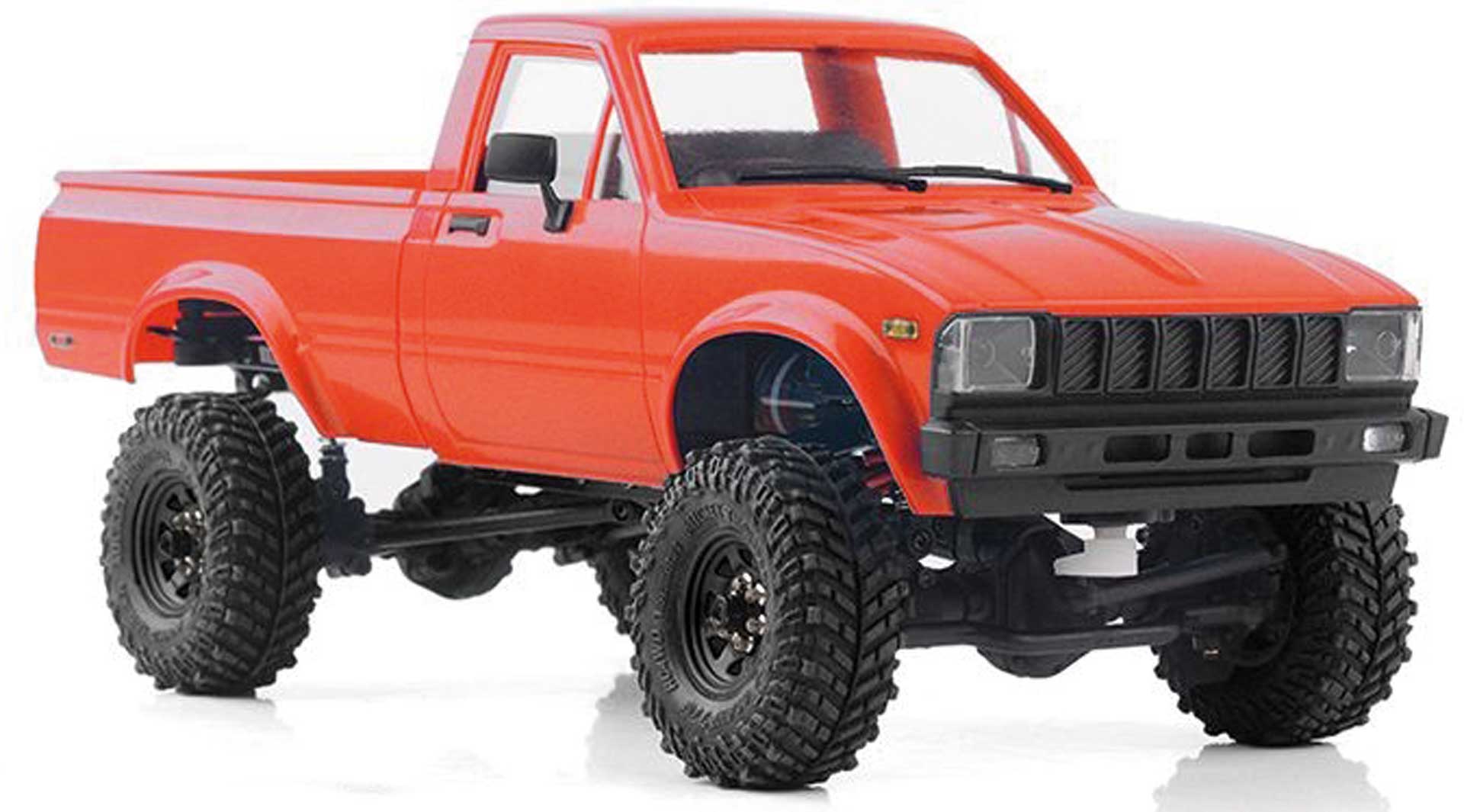 RC4WD TRAIL FINDER 2 1/24 RTR W/ MOJAVE II HARD BODY SET RC4WD (RED)