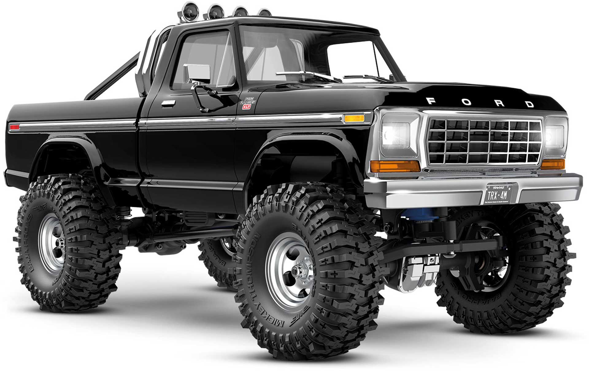 TRAXXAS TRX-4M FORD F150 4X4 LIFTED BLACK 1/18 CRAWLER RTR BRUSHED, WITH BATTERY AND USB CHARGER