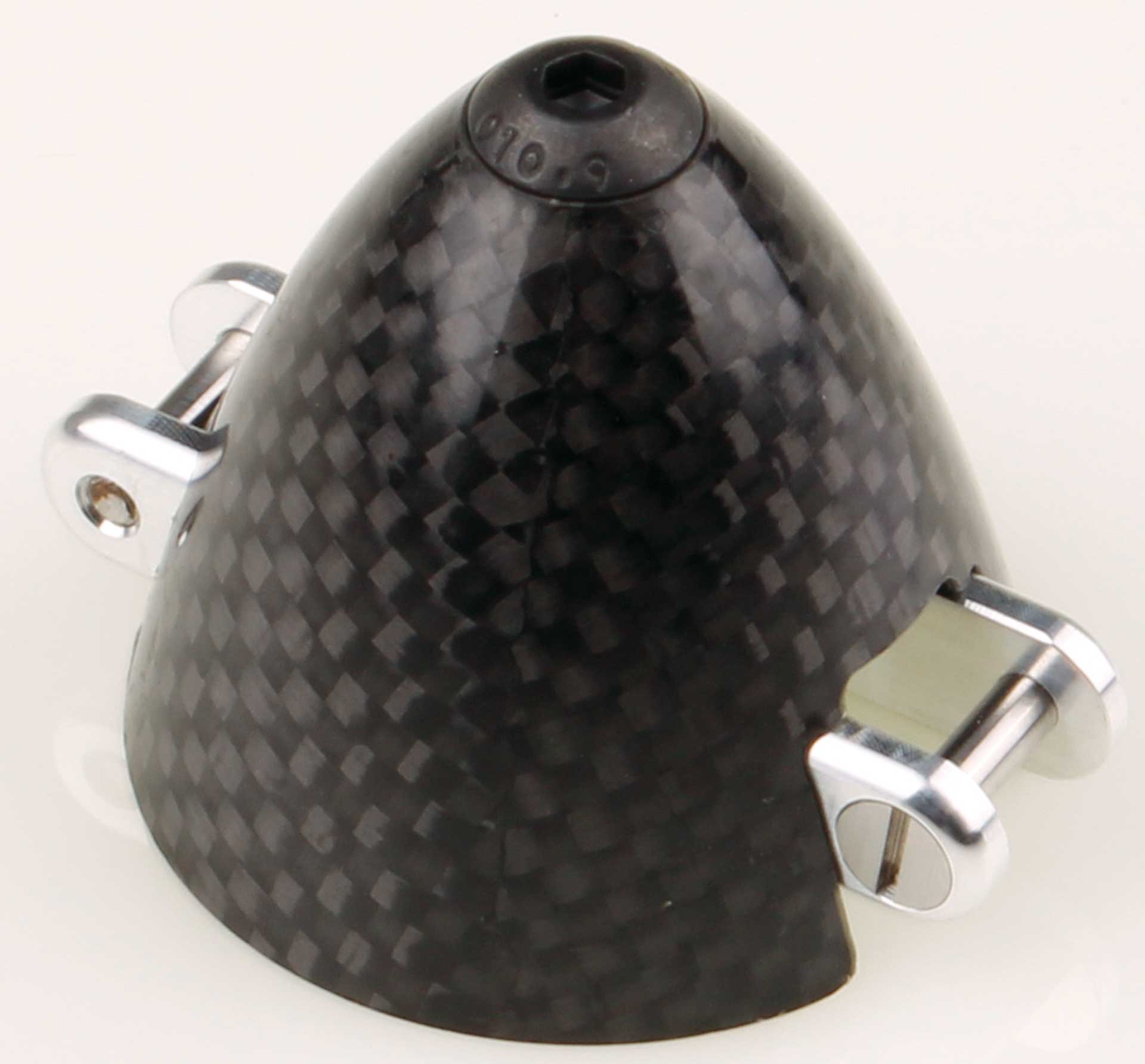 GM Propellers Spinner ø 38mm Durchmesser, Motorwelleø 4mm Carbon schwarz