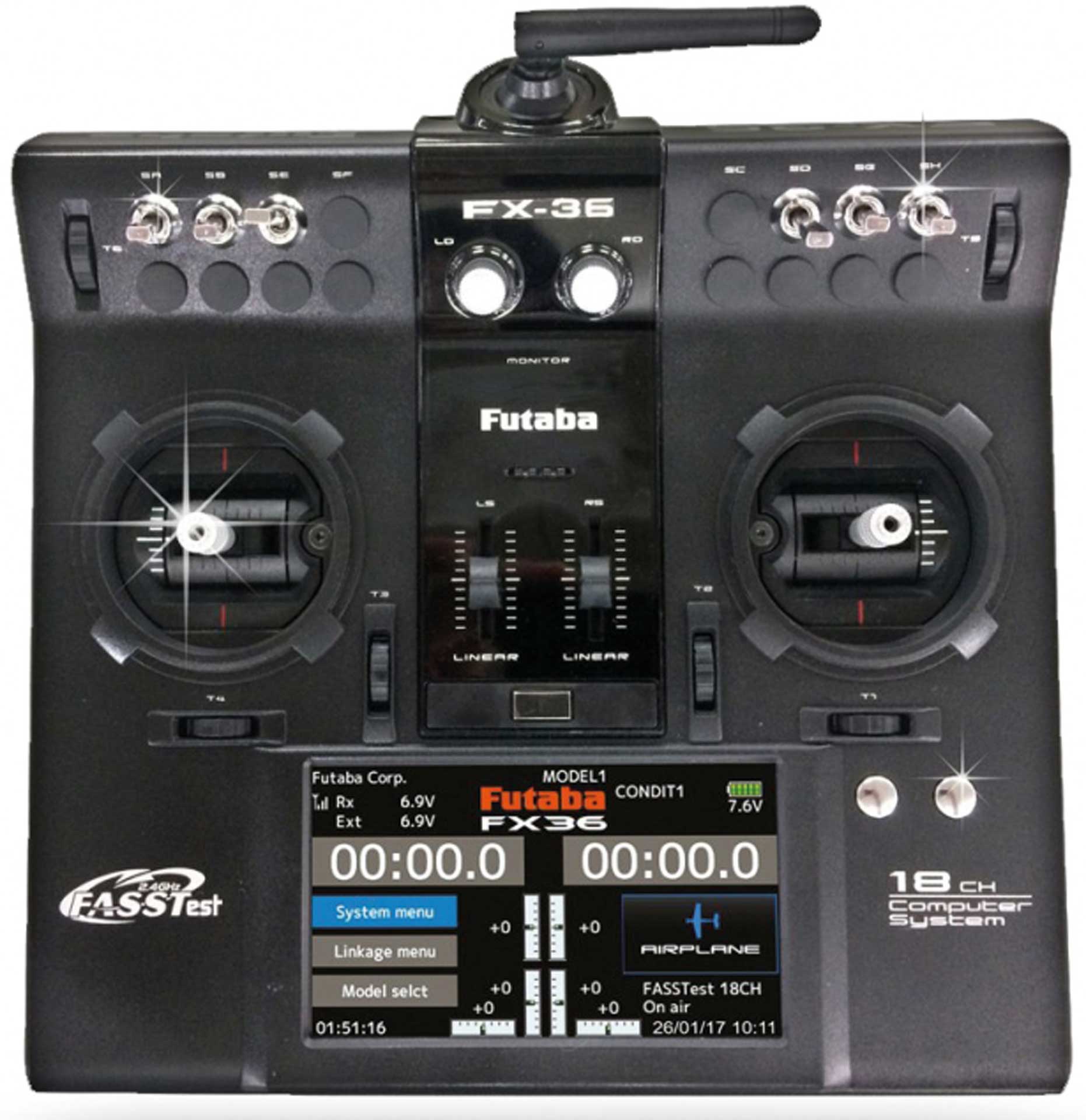 FUTABA FX-36 + R7208SB 2.4GHz FASSTest