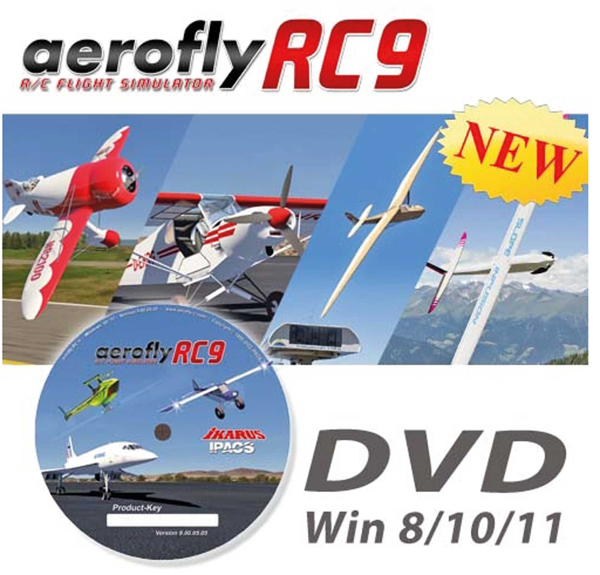 IKARUS Aerofly RC9 (DVD pour Win)