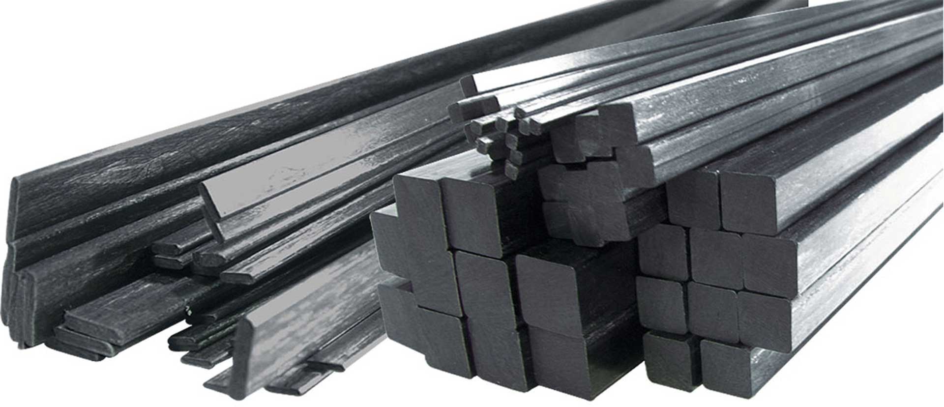 R&G CFK-Quadratstab (1,4 x 1,4) x 1000 mm