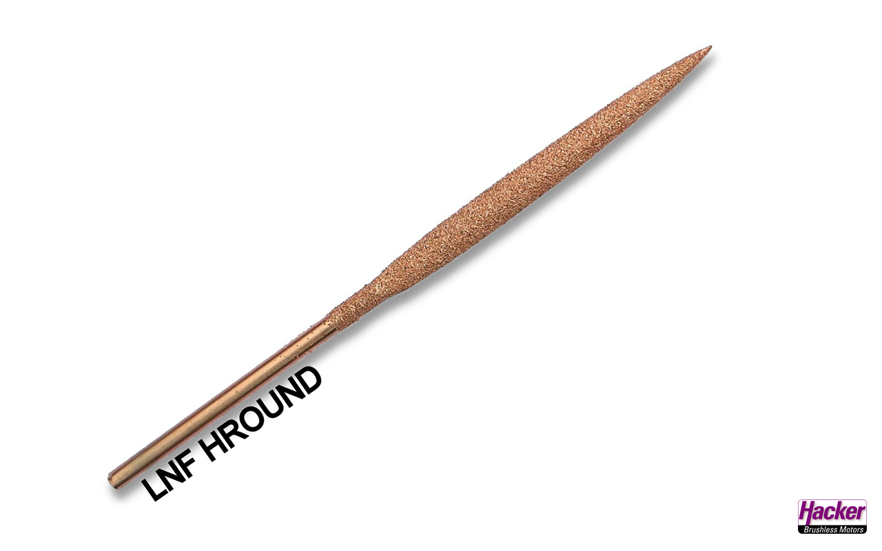 PERMA GRIT Nadelfeile "halbrund" 180mm