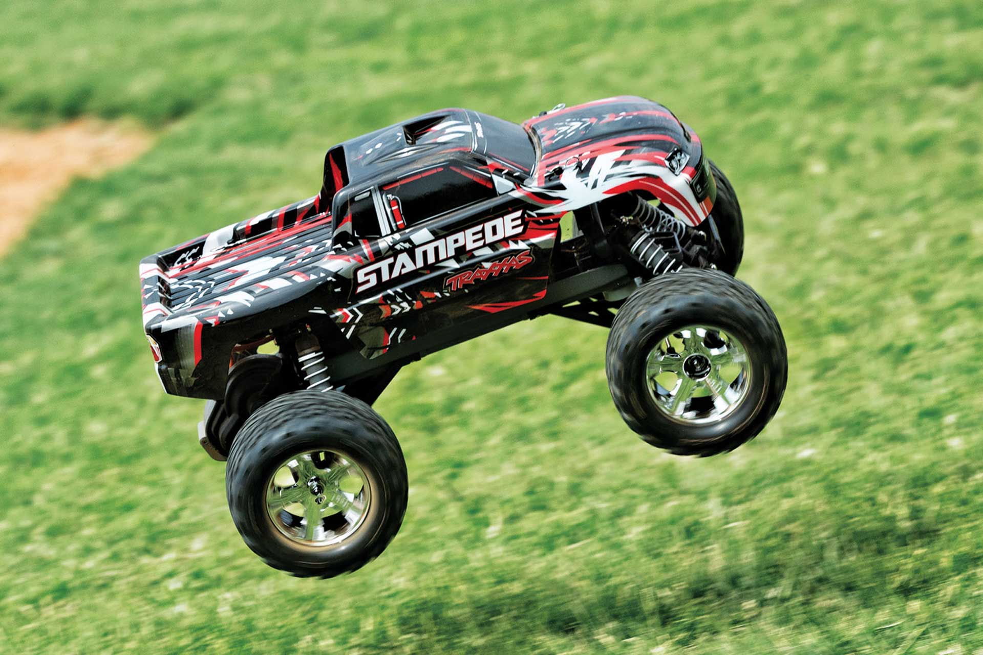 TRAXXAS Stampede rot RTR ohne Akku/Lader 1/10 2WD MONSTER TRUCK BRUSHED