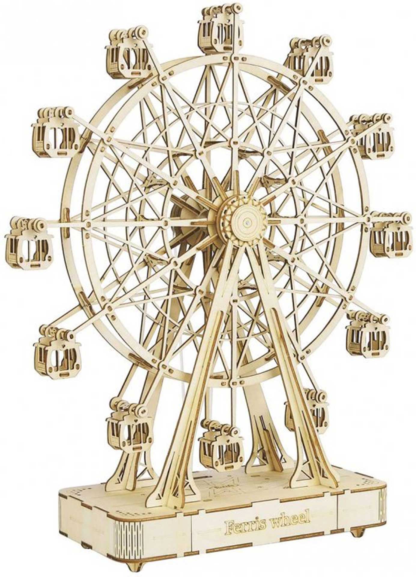 PICHLER Boîte à musique de la grande roue (kit de construction en bois Lasercut )