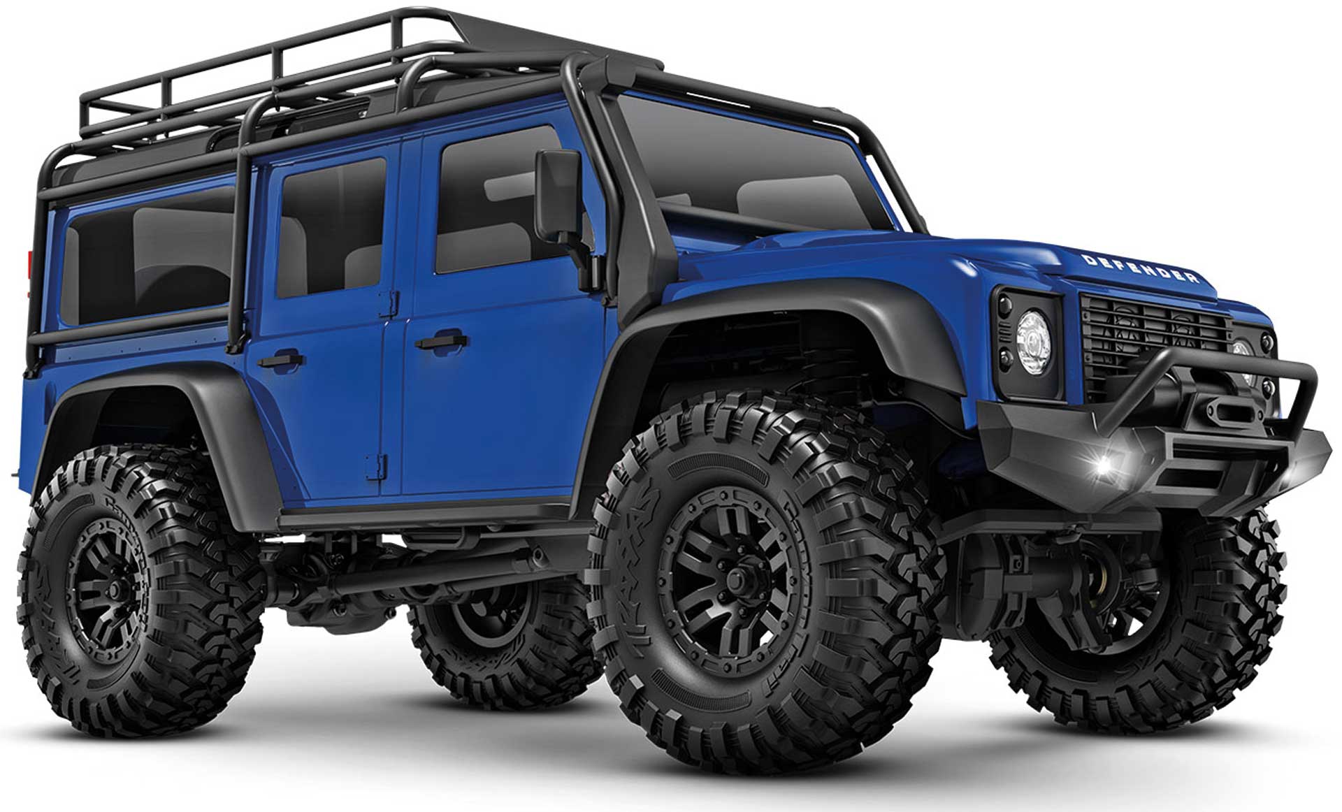 TRAXXAS TRX-4M Land Rover Defender blue 1/18 4WD RTR Scale Crawler with batterie/charger