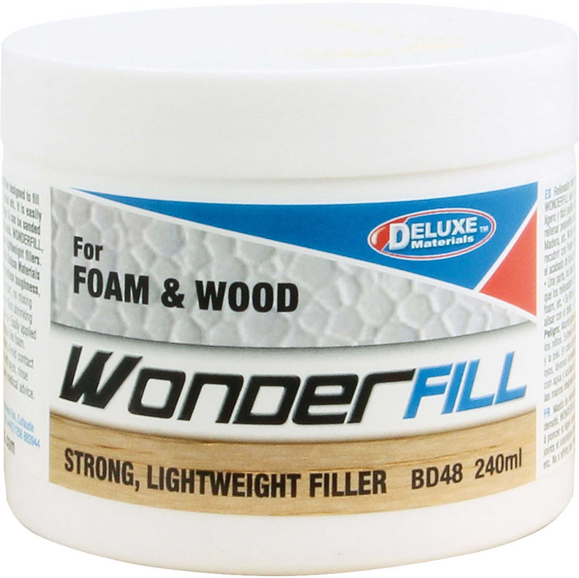 DELUXE WONDERFILL 240ML LIGHT SPATULA FOR FOAM AND WOOD