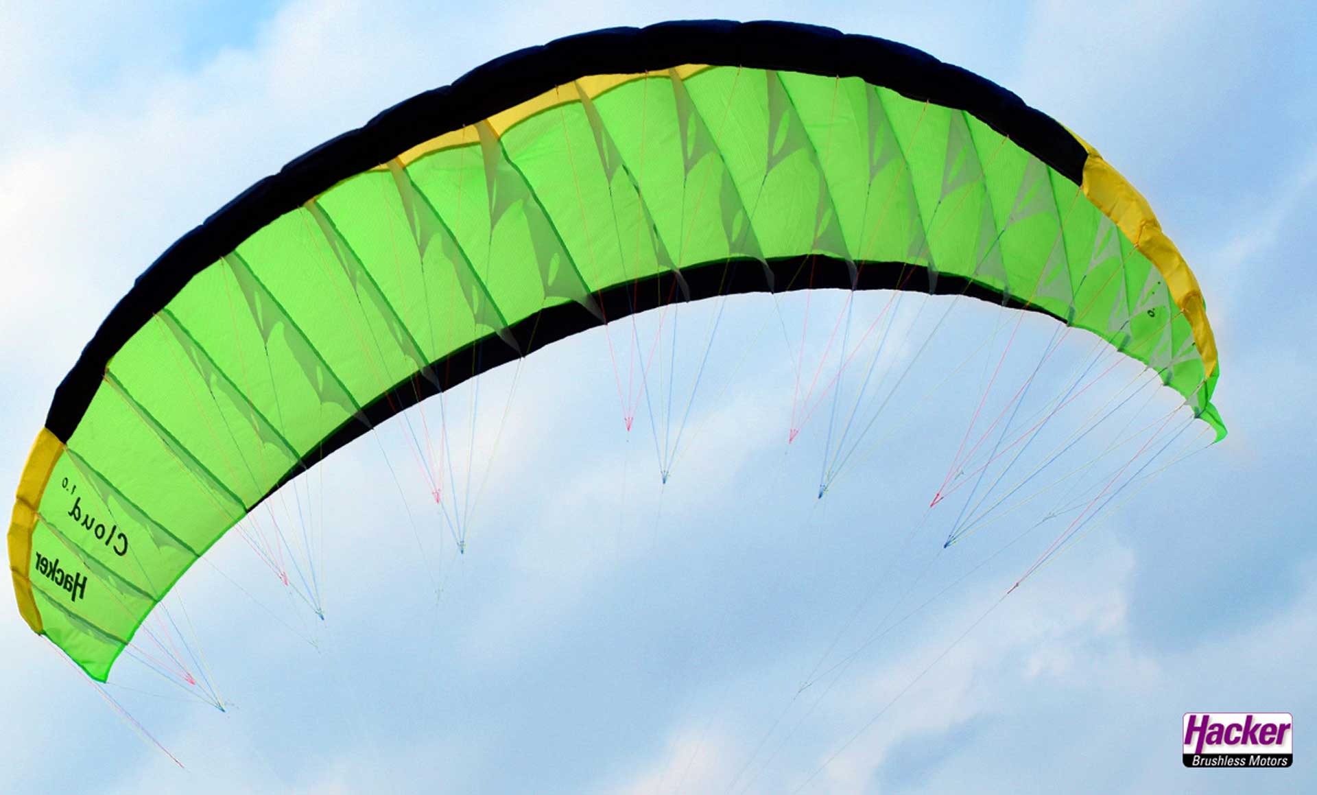 PARA-RC Paraglider "Cloud 1.0" green