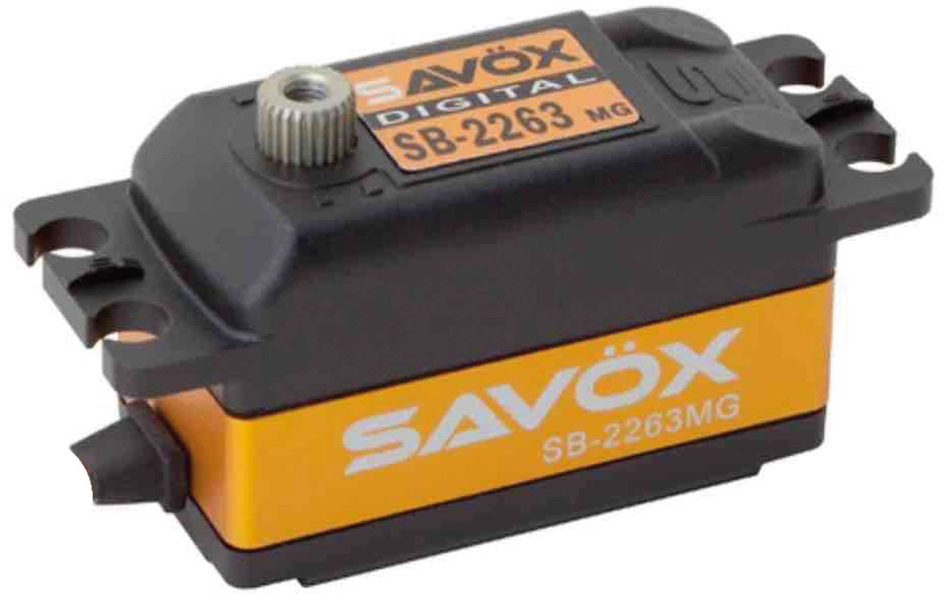 SAVÖX SB-2263MG (6V/10KG/0,076) BRUSHLESS DIGITAL LOW PROFILE SERVO