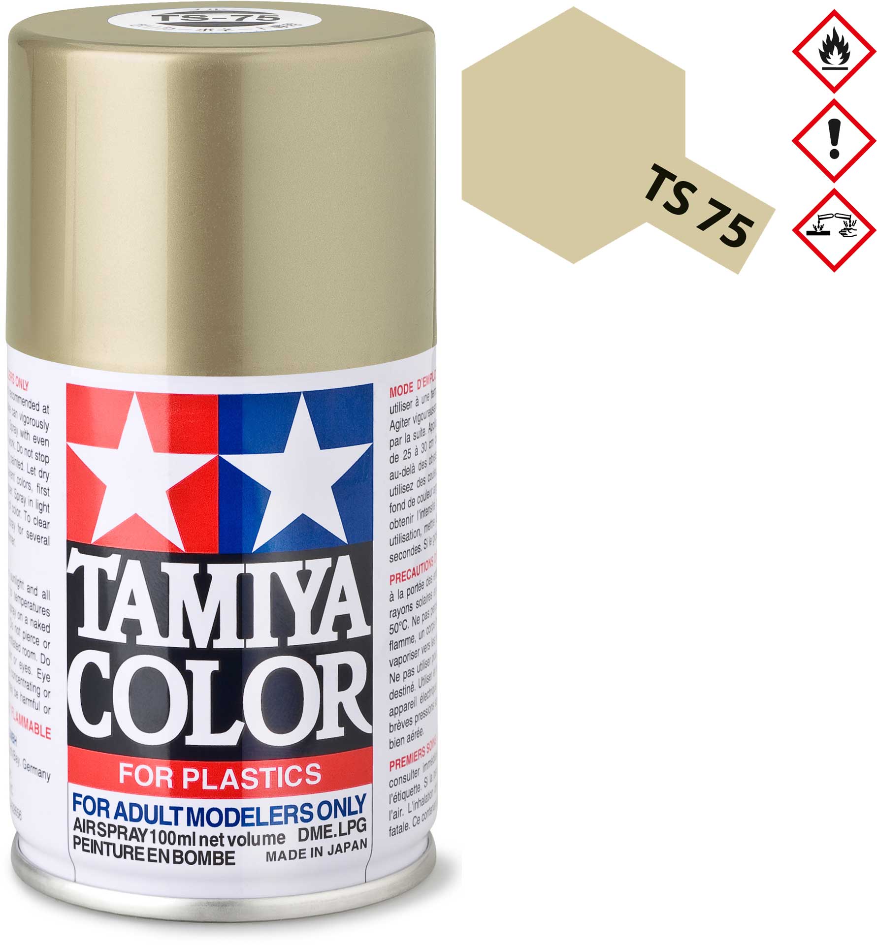 TAMIYA TS-75 Champagner Gold glänzend Kunststoff Spray 100ml