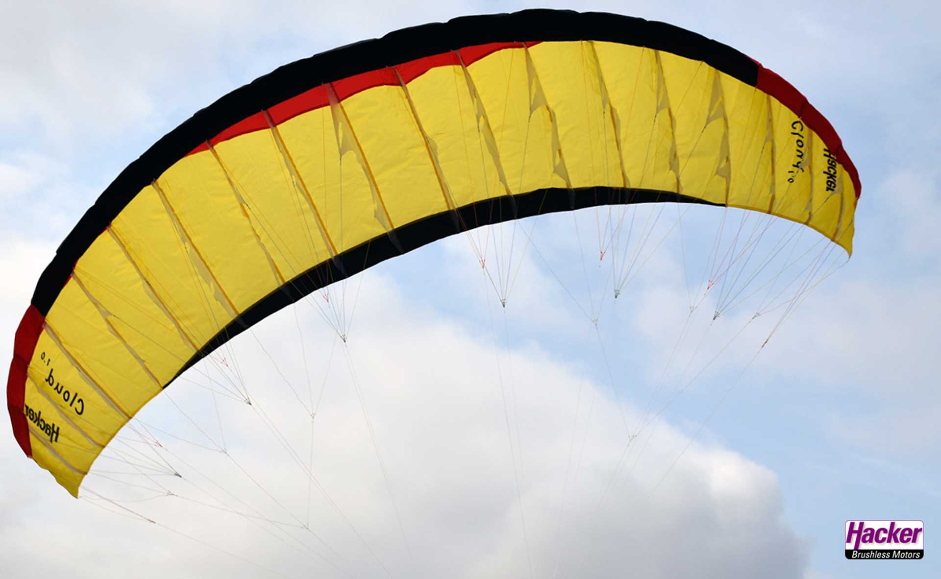 PARA-RC Paraglider "Cloud 1.0" yellow