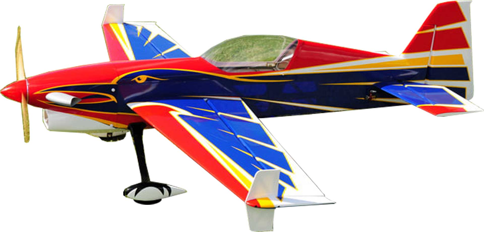 Extremeflight-RC Turbo Raven 69" V2 Plus Rot/Blau ARF