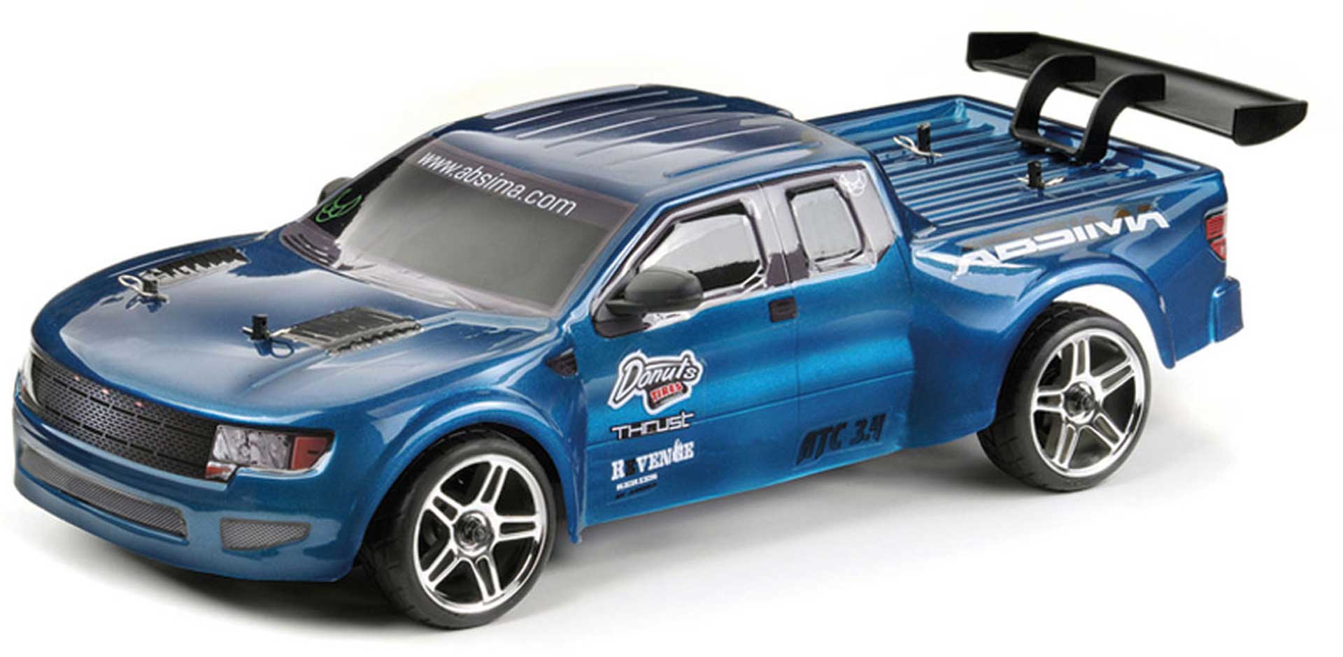 ABSIMA ATC 3.4 HOT SHOT TOURING CAR 4WD 1/10 RTR WITH BATTERY AND CHARGER