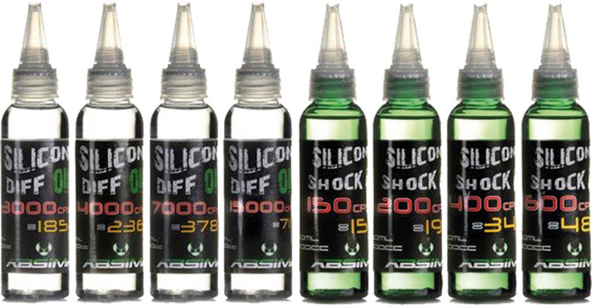 ABSIMA SILICONE DIFFERENTIAL OIL 10000CPS 60ML