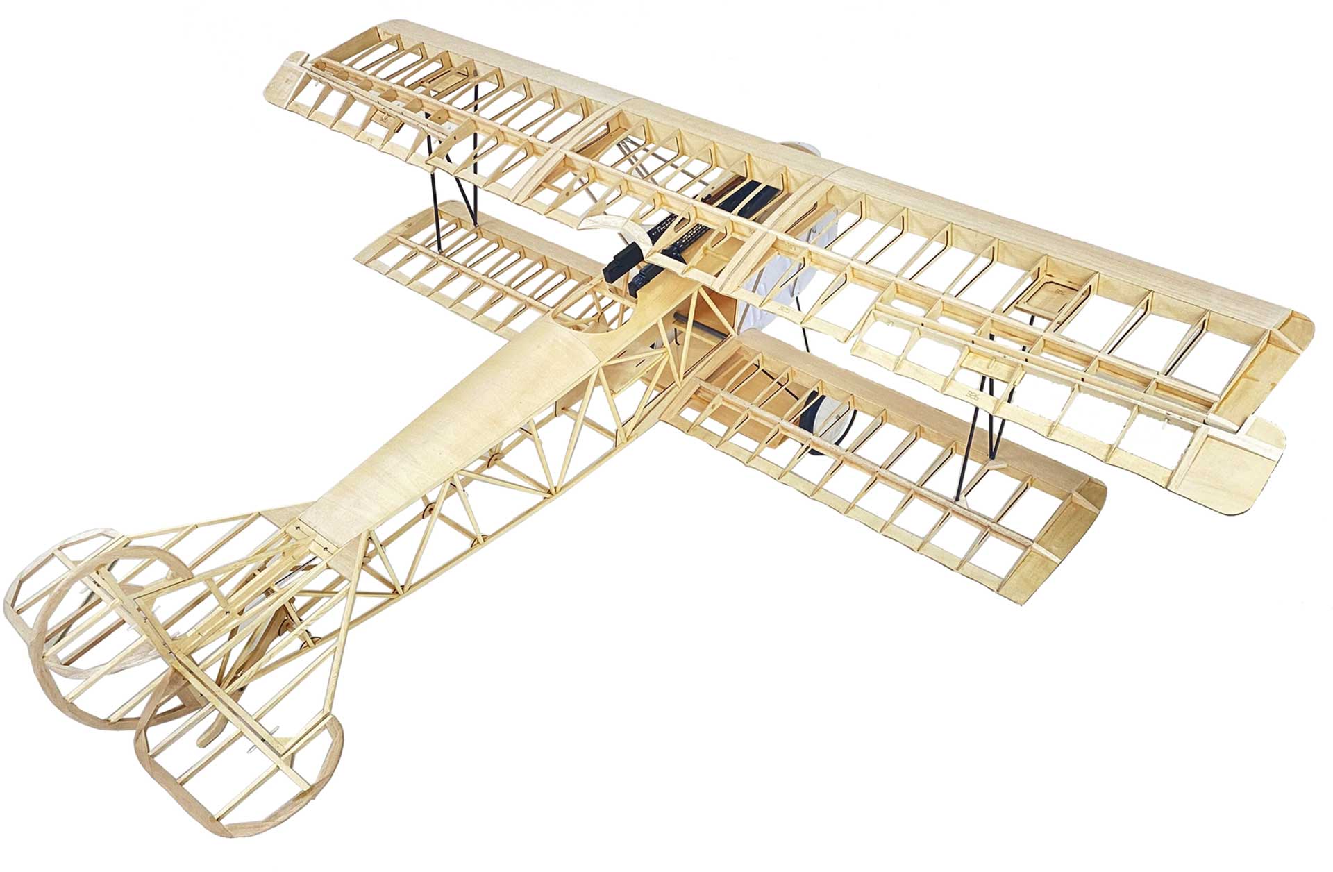 VALUEPLANES Fokker D.VII D.VII Scale 2,1m Kit en bois