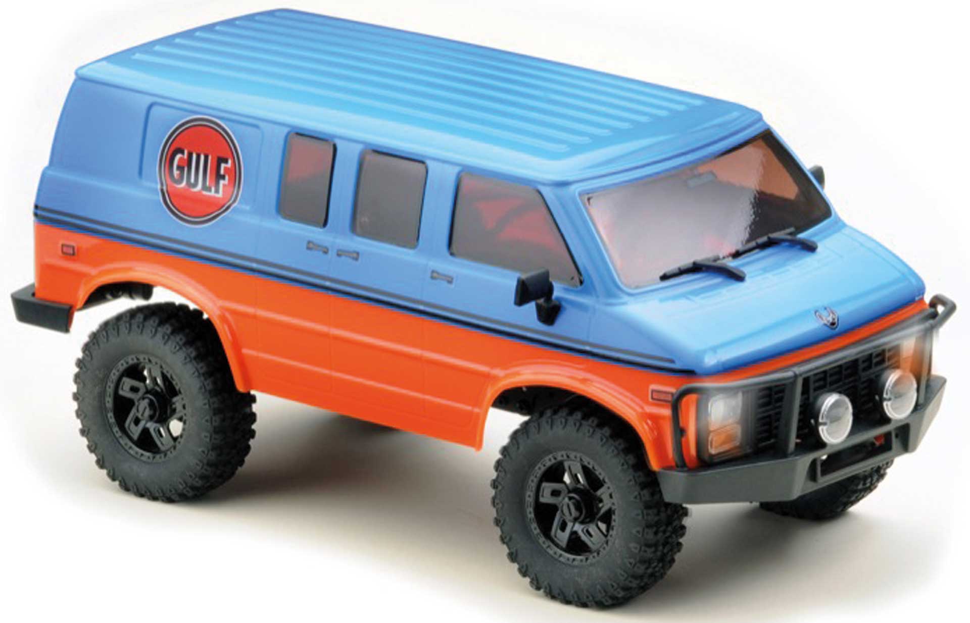 ABSIMA EVO Crawler "Rock Van V2" 1/18 blue/orange 2-Gear RTR