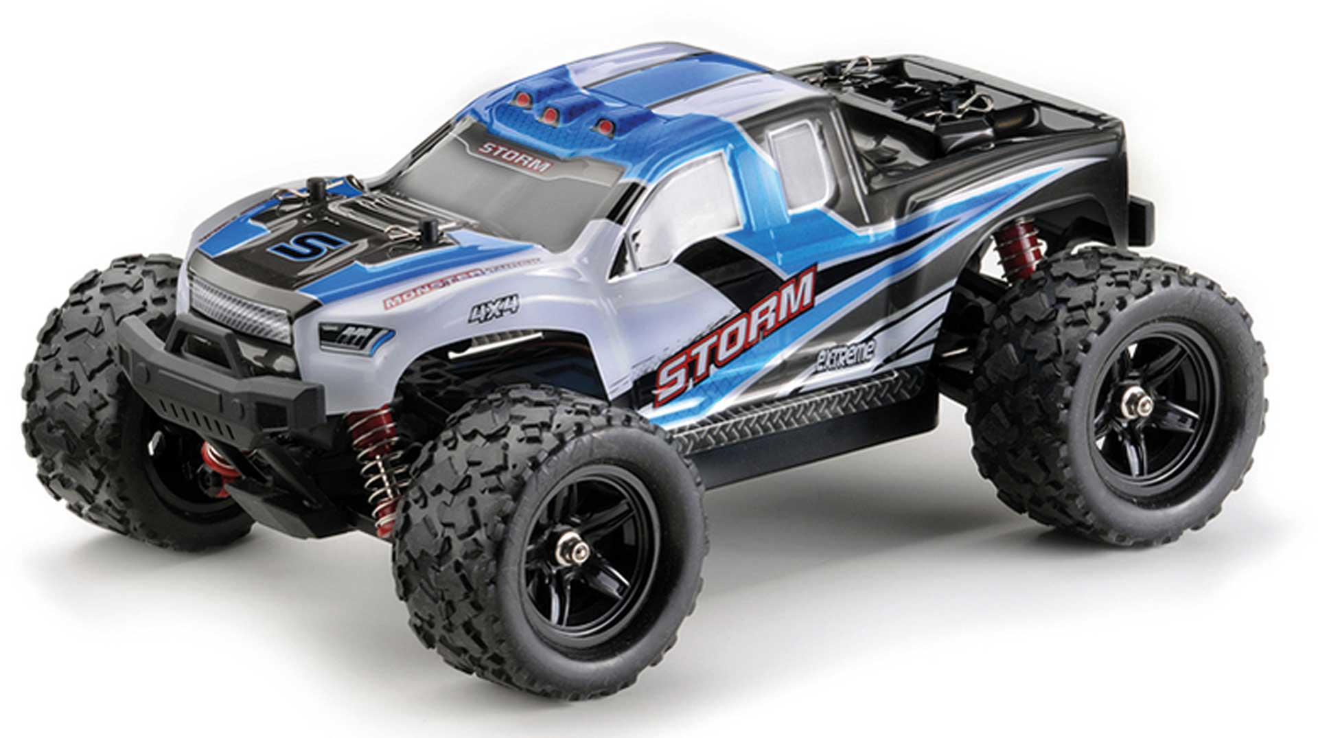 ABSIMA HIGH SPEED MONSTER TRUCK "STORM" BLAU 4WD RTR 1/18