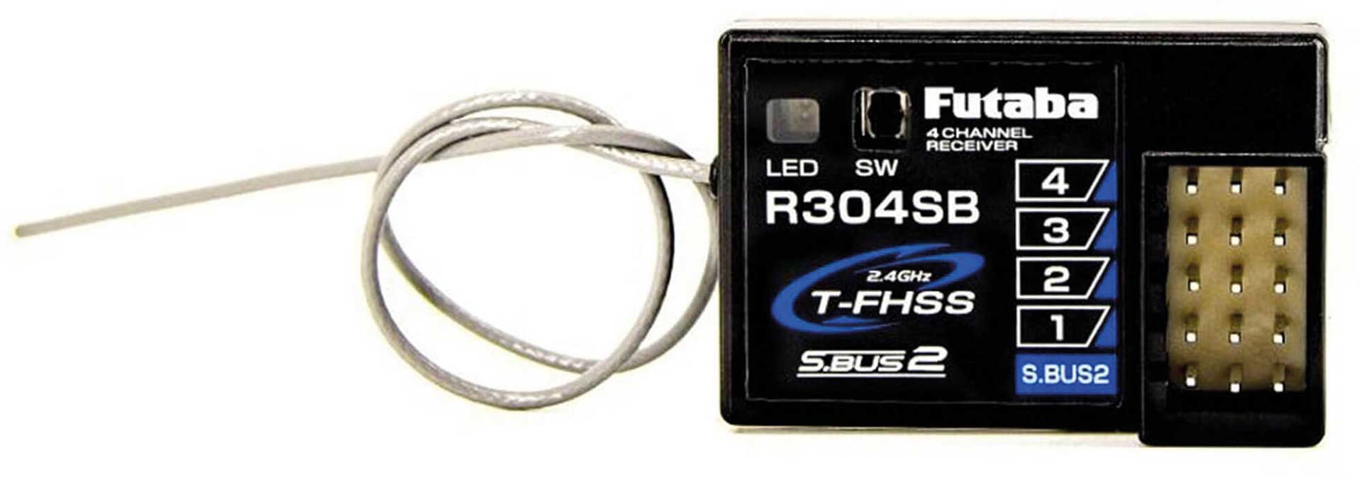 FUTABA T3PV S-FHHS / T-FHSS 2,4Ghz Fernsteuerung mit Telemetrie,R304SB und LiPo Senderakku