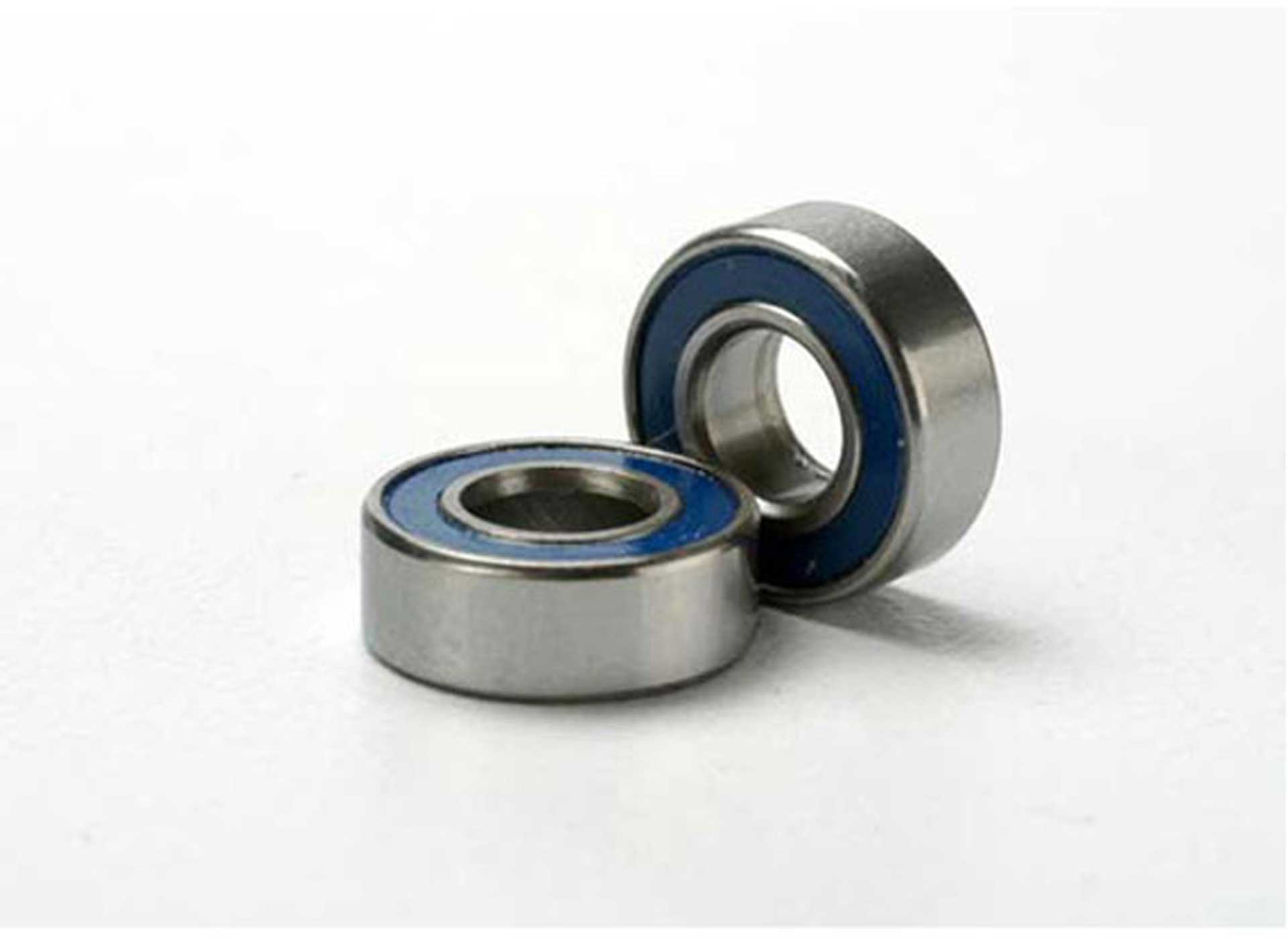 TRAXXAS Ball bearing, blue rubber seal (5x11x4mm) (2)