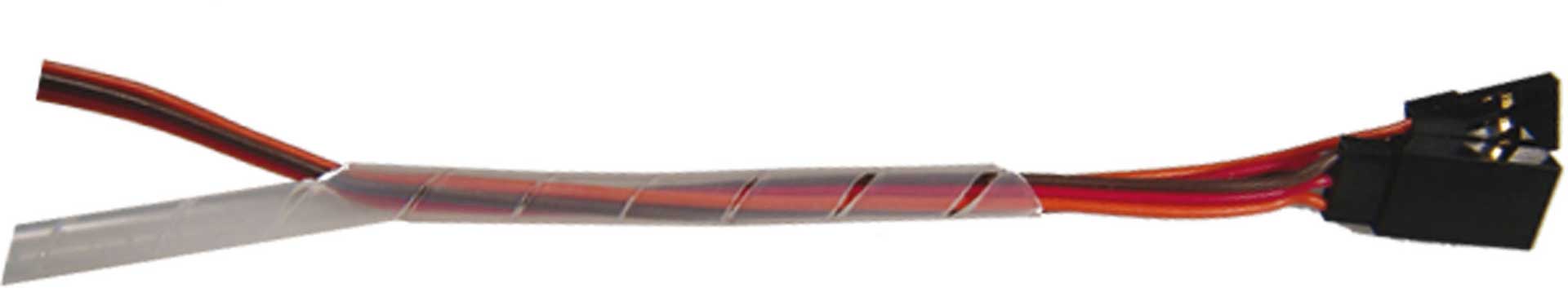 MODELLBAU LINDINGER Spiralschlauch 5-50mm 1 Meter NATUR
