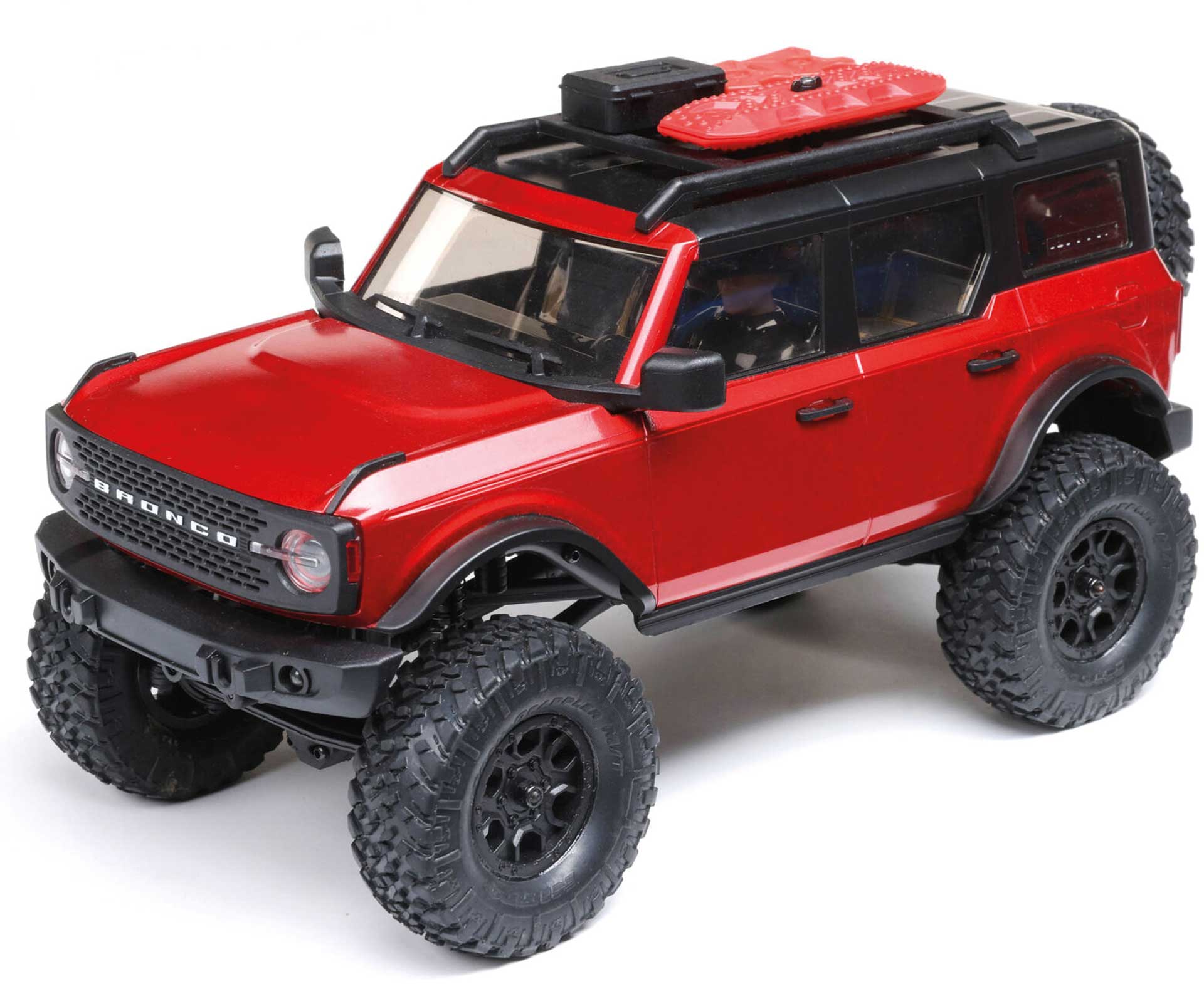 AXIAL 1/24 SCX24 2021 Ford Bronco 4WD Truck Brushed RTR Red