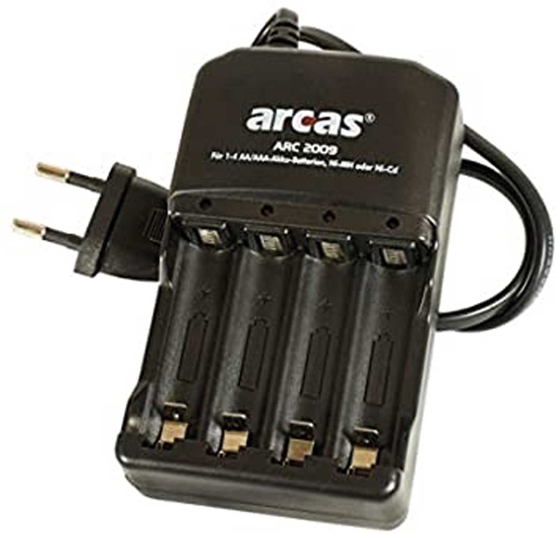 MODELLBAU LINDINGER Chargeur de piles rechargeables "ARC-2009" pour AA et AAA NIMH/NICD Einzelzellen
