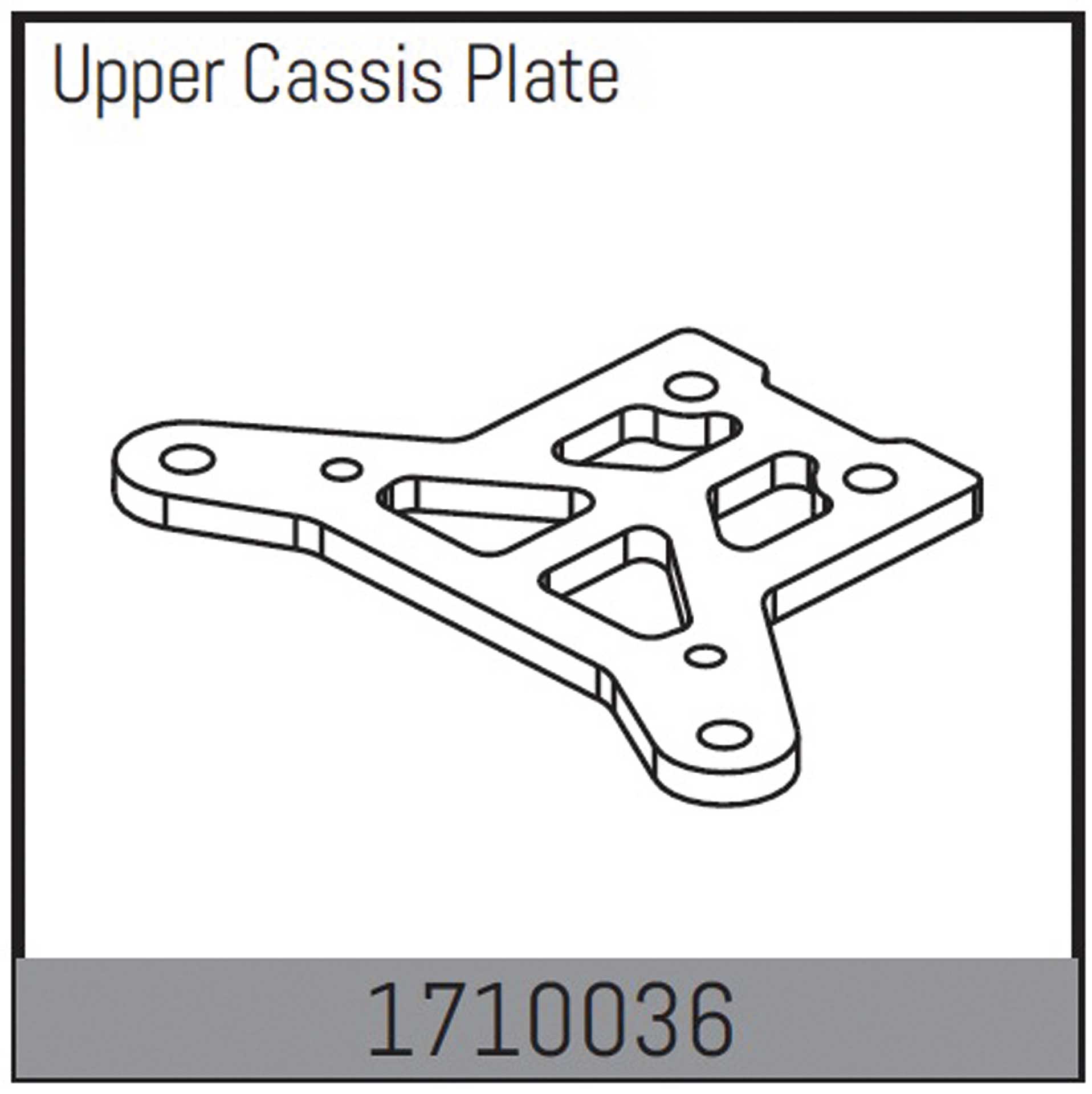 Absima Mamba 7: Upper chassis plate