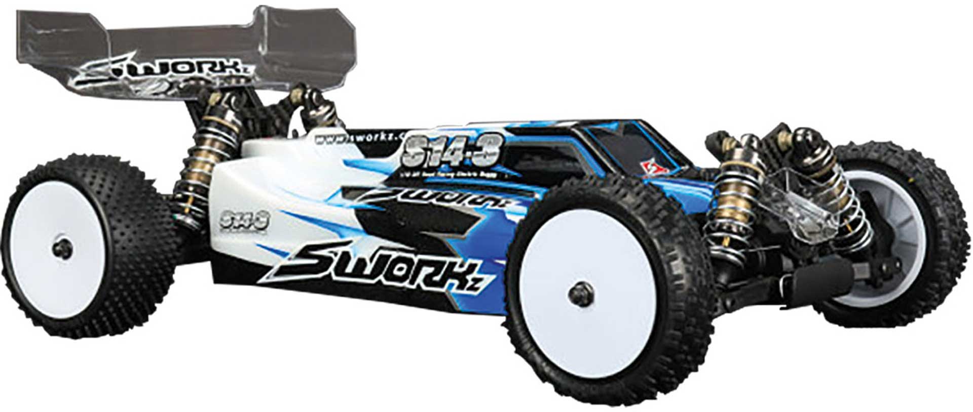 SWORKZ S14-3 1/10 4WD OFF-ROAD RACING BUGGY PRO KIT EP