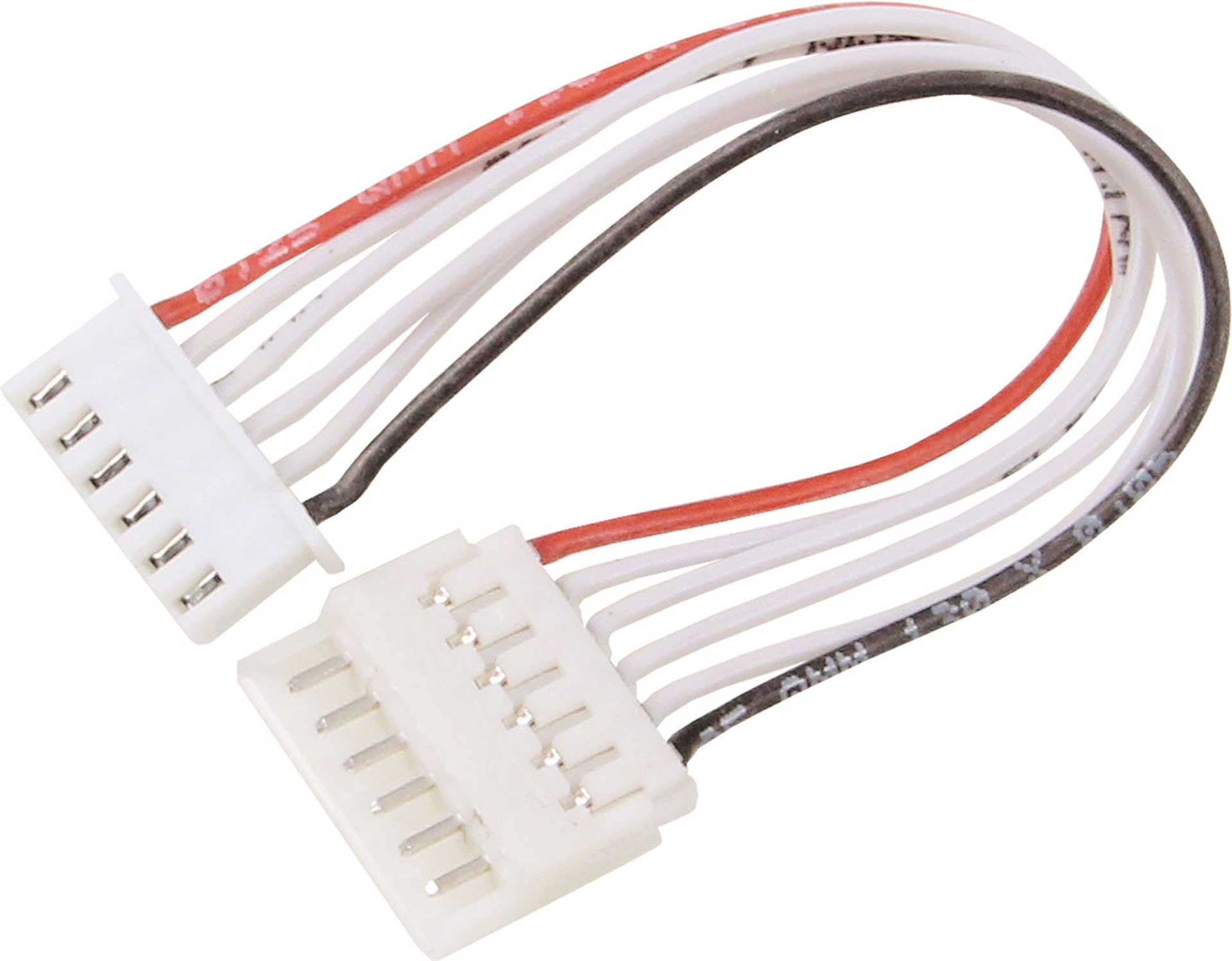 MULDENTAL SENSOR ADAPTER CABLE EH TO XH 5S SILICONE, 10CM, 6-PIN, 0,25QMM, 1PCS.