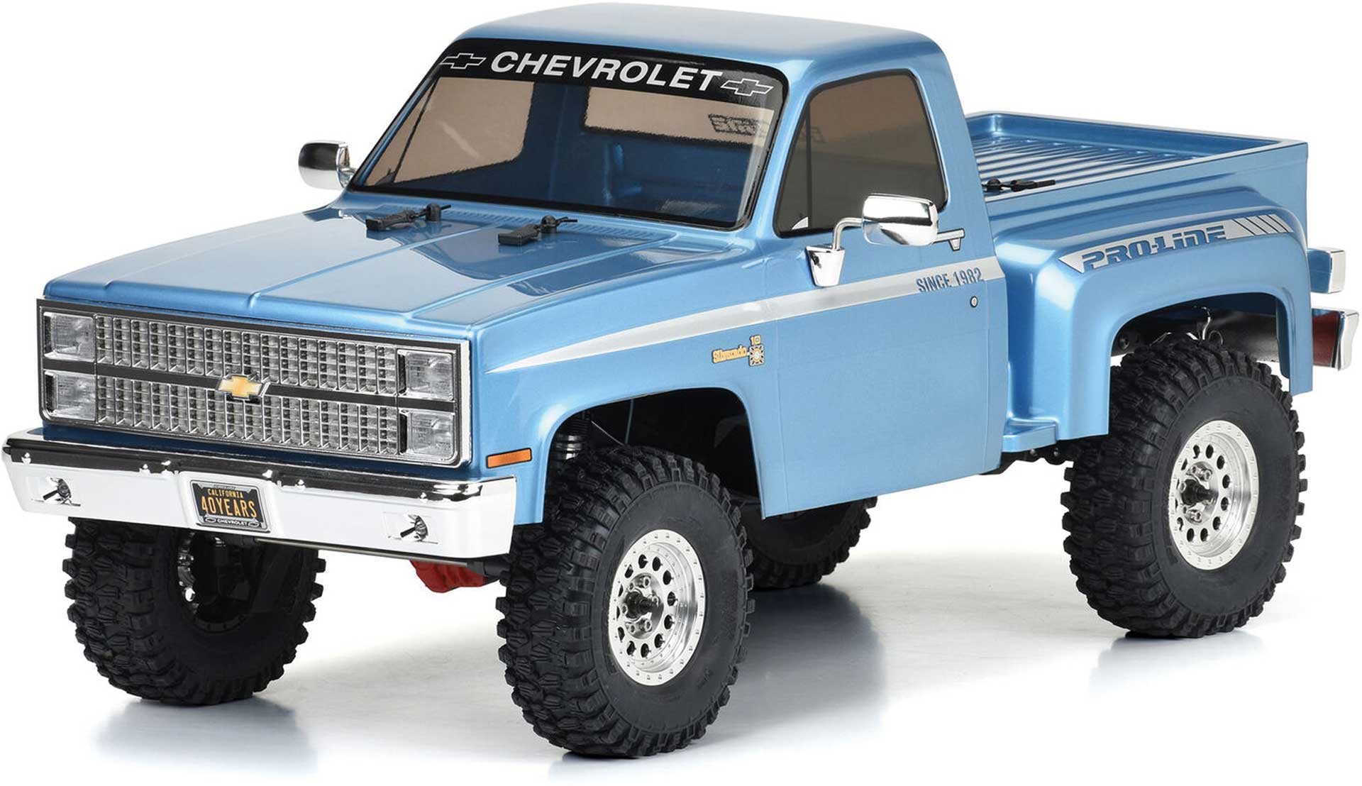 AXIAL SCX10 III Base Camp Proline 82 Chevy K10 Chevrolet K10 4WD Rock Crawler Brushed